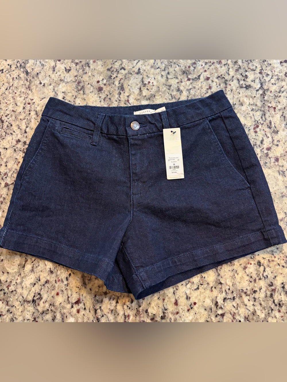 Harper Women's Dark Blue Jean Shorts
